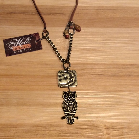 5 for $25  Owl Charm Necklace - Picture 3 of 5