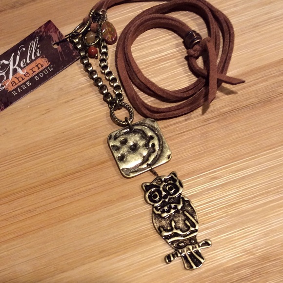 5 for $25  Owl Charm Necklace - Picture 4 of 5