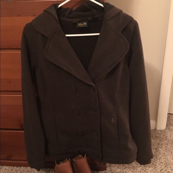 Brown pea coat - Picture 1 of 2