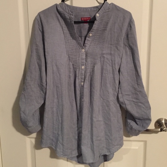 Merona (Target brand) denim top