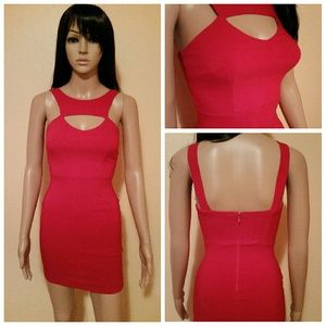 Pretty in red Ally party dress