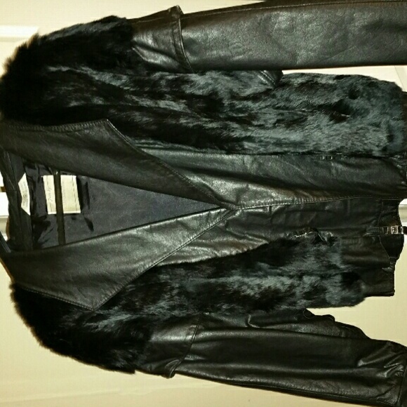 Leather jacket