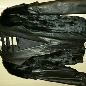 Leather jacket
