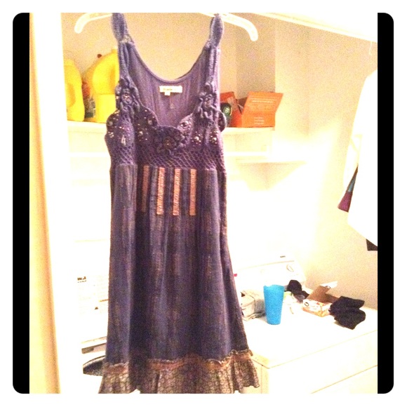 Freelance blue dress