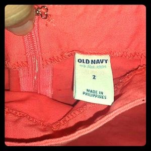 Orange Old navy pencil skirt