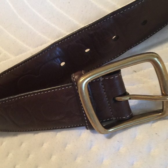 Coach belt
