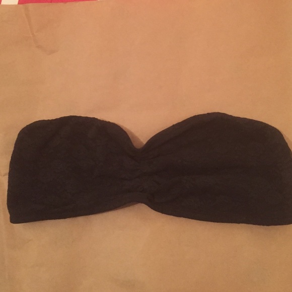 Black Pink Victoria Secret Bandeau - Picture 1 of 3