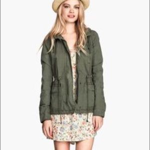 H&M Cargo Jacket With Hood