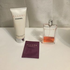 Chanel allure perfume & lotion
