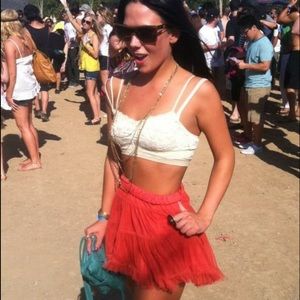 Tangerine Tutu-Style Skirt from Urban Outfitters