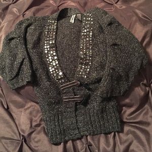 Very cute Buckle BKE sweater with detailing