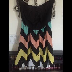 (Sold)Limited time only Chevron dress