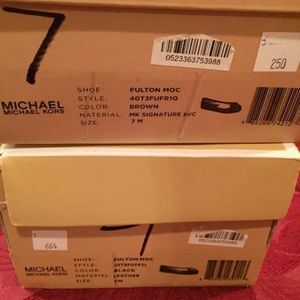 Empty Michael kors shoe boxes(4)(2size 7)(2size 8)