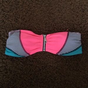 Pink Bandeau Bikini