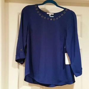 41 Hawthorne Ysabel Grommet blouse