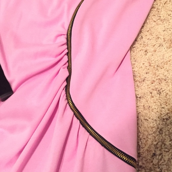 River island pink zipper dress - Picture 3 of 4