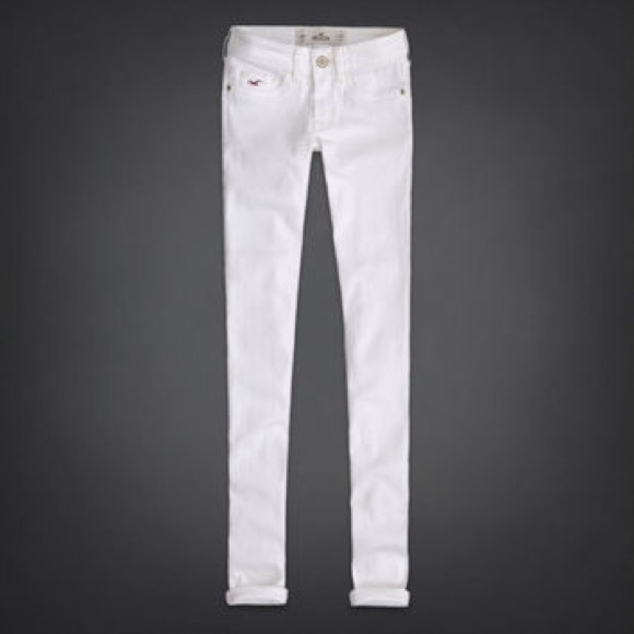 White Skinny Hollister Jeans