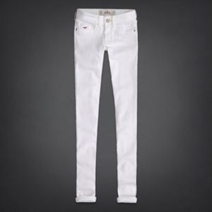White Skinny Hollister Jeans