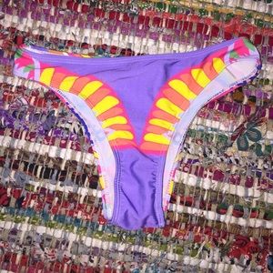 Thong bathing suit bottoms