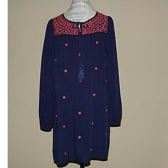 Bella embroidered tunic dress size L - Picture 2 of 4