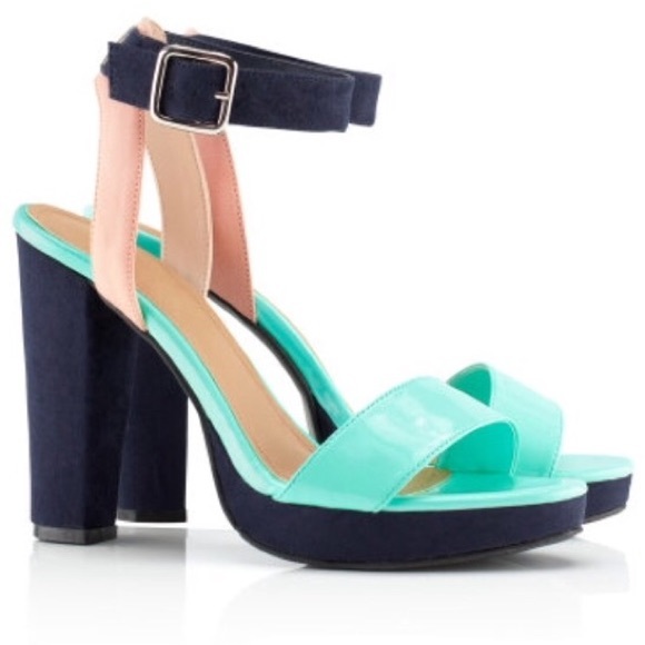 H&M block heel sandals 7