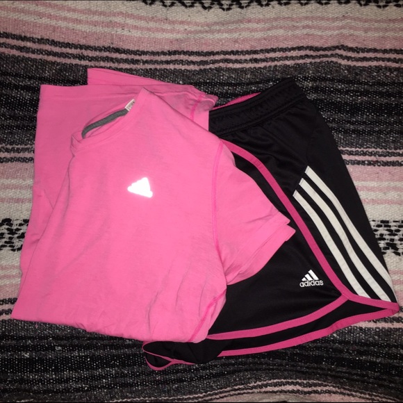Adidas Pink Workout Set