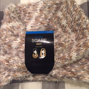 Cowl infinity scarf.