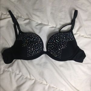 Gorgeous sequence push up bra .