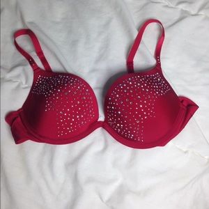 Gorgeous sequence push up bra .