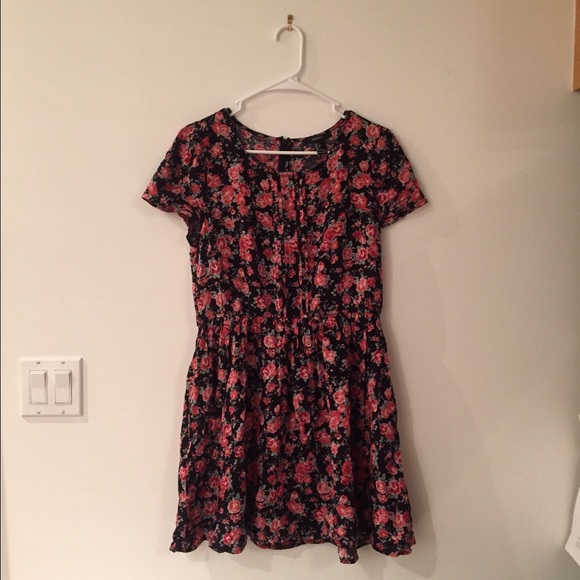 Forever 21 Floral Dress Sz L