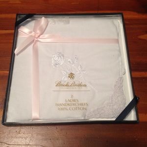 Brooks brothers women's handkerchiefs set of two