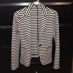 Express striped blazer