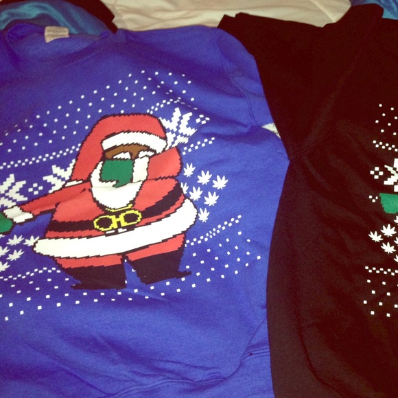 Dabbing Santa sweater