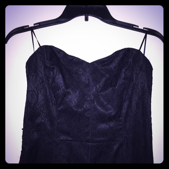 Guess Black Lace Dress