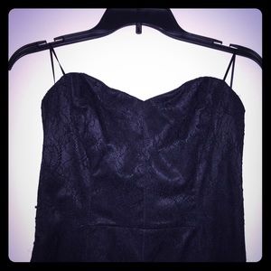 Guess Black Lace Dress