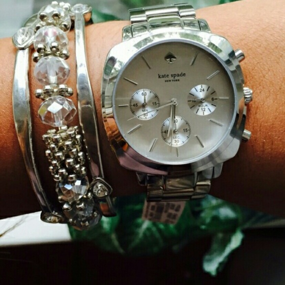 Kate Spade watch stainless steel NWT Brooklyn