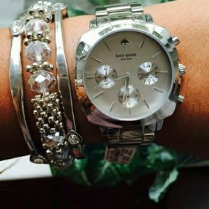 Kate Spade watch stainless steel NWT Brooklyn