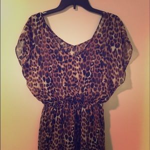 Express Leopard Dress