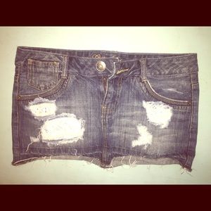 Denim skirt