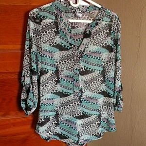 Long sleeve blouse worn once