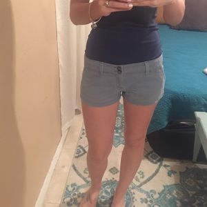 Light blue shorts
