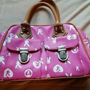 Pink playboy purse