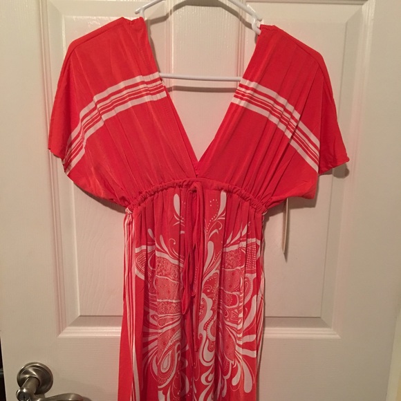 Adorable coral dress