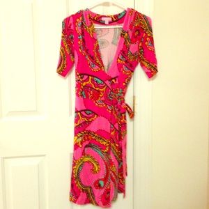 Lilly Pulitzer Follow the Road Adalie wrap dress