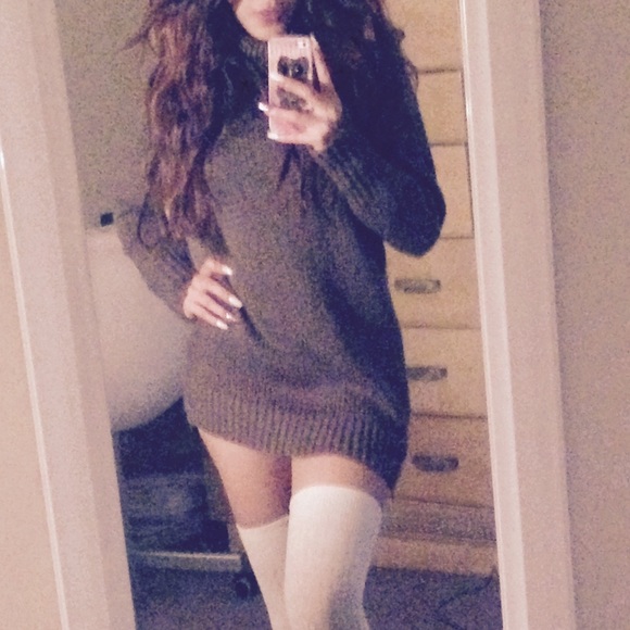 Sweater dress