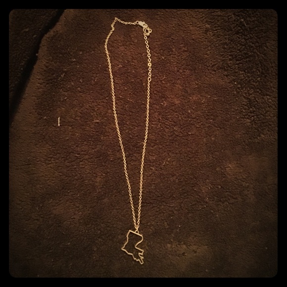 Gold Louisiana necklace