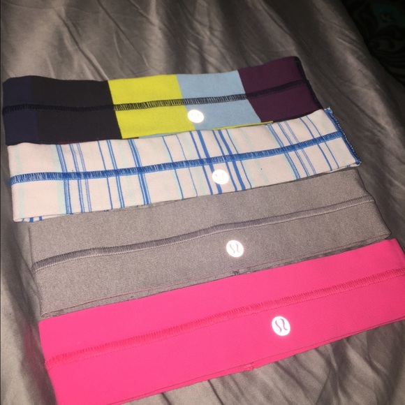 4 Lululemon headbands