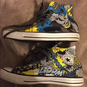 Men's Converse BATMAN shoes size 10