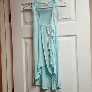 Baby blue soft tank .