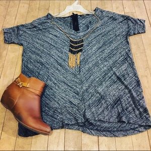 Zara Gray Blouse